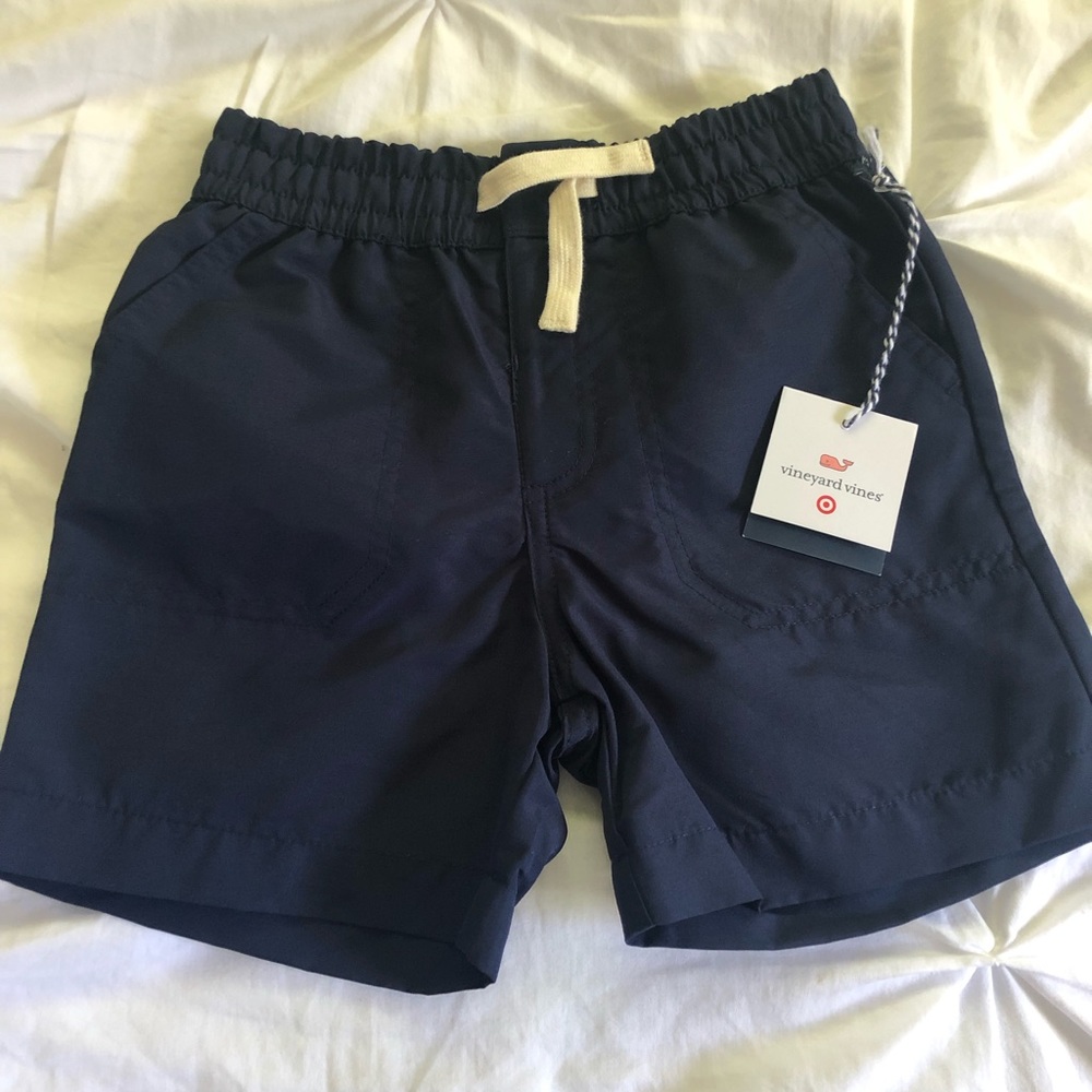 NWT Vineyard Vines Target Navy Blue Shorts Size 5T